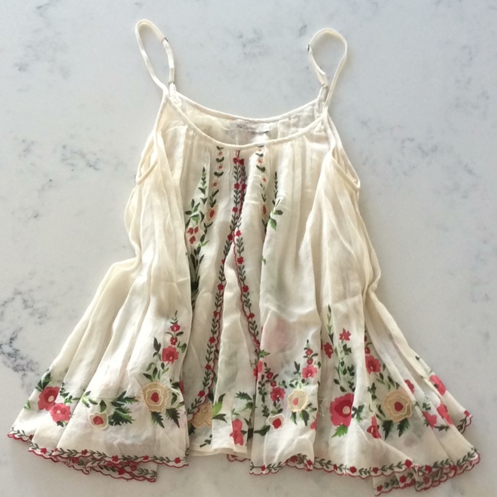 MES DEMOISELLES FLOWY STRAPPY TOP, size 36